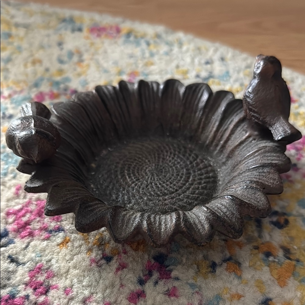Cast iron Bird Decor Dish